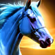 Blue Horse Face