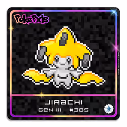 PXL JIRACHI [PokePxls #385] [2/10]