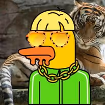 Lazy Human Duck #1 - The Tiger King