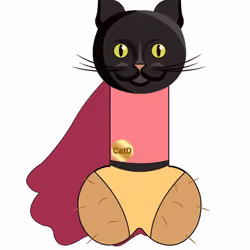  COCKy Cat -Phoebe Cat SuperHero