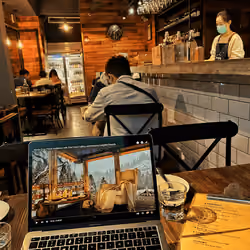 Dinner & Work
