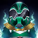 ANGRY GORILLA CLUB #072 GREEN GORILLA RANGER 