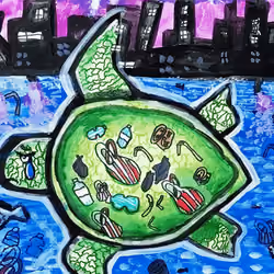  Polluted Ocean