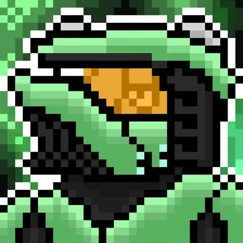 Pixel Mouse Gang #0027 Halo Warrior