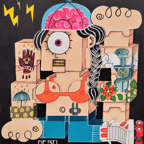 Jenna - Brain Series N°3 - #042