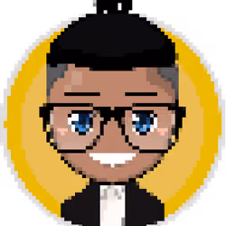 Smiling with glasses #001