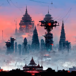 Cyberpunk Myanmar 11