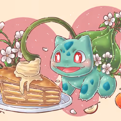Bulbasaur & Apple Pie