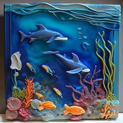 An Ocean of Coral, Algae, and Fishes