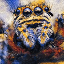 Spider Evarcha arcuata 1