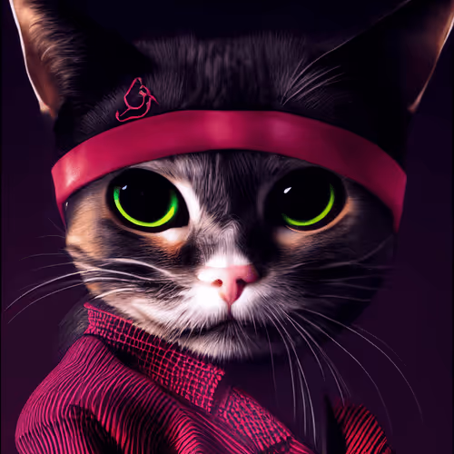 YAKUZA CAT NEKO MAFIA No.294 "KIKUMARU"