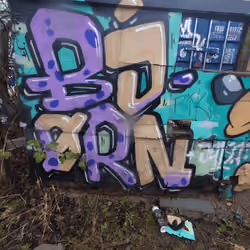 Graffiti Rainy Aarhus Denmark #44