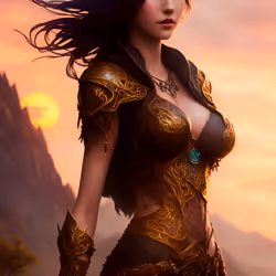 Human Female Thief #01