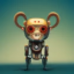 Pixels_Robot_Ape