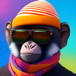 Urban Rainbow Apes #040