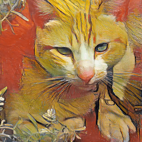 Cat #23 Feline tenderness