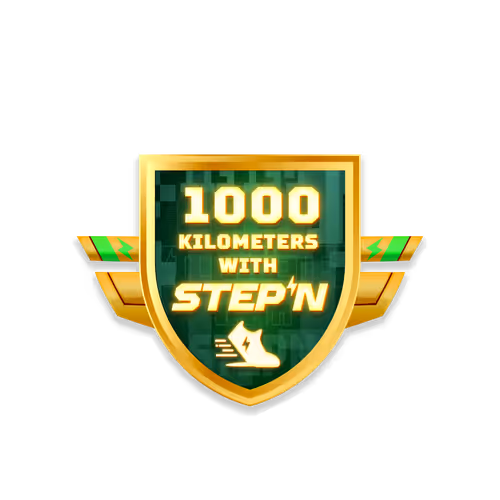 STEPN 1000 km Milestone 