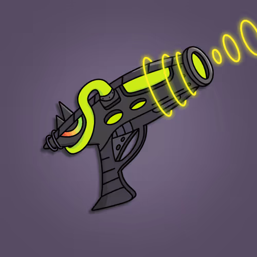 Lonely Alien Ray Gun
