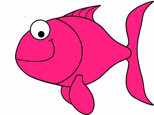 BB, the pink fish person