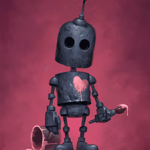 Robot Sad Nft 1