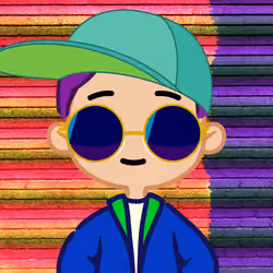 Stylish Small Town Boy With Cap & Goggles