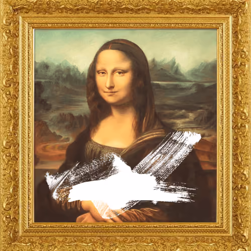 Mona Lisa Cake #1