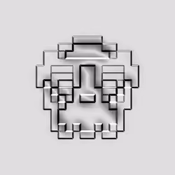 Kawaii SKULL #5028