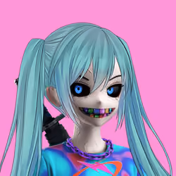 RTFKT CLONEX #12464 - HATSUNE DERIVATIV