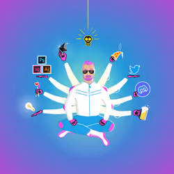 Crypto RIder - The Artist _2_ Neon 