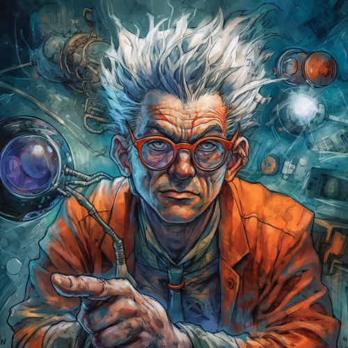 Mad scientist 0010