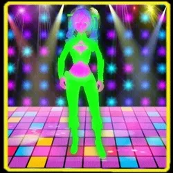 Disco Dancing Girl #4 - Full Dance Series - Busty 3d Digital Figure