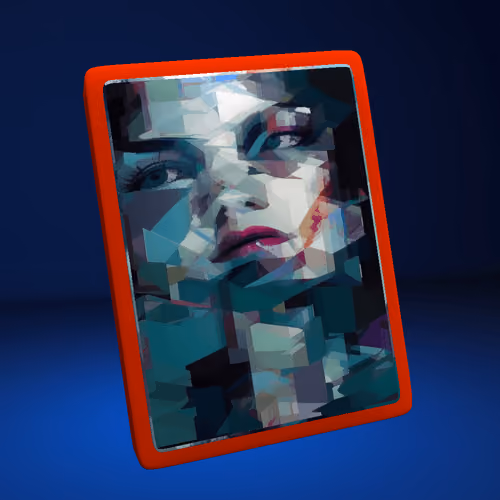 Kglitch blue light item #4