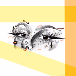 Geometry Eyes Yellow #3
