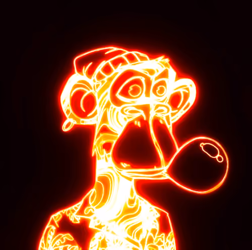 Bored Ape #116 " Volcano Edit"