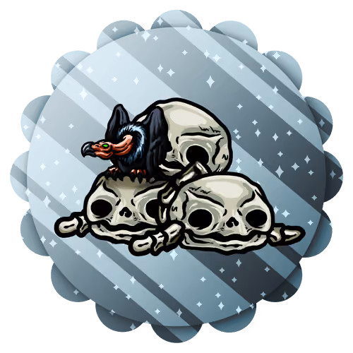 Silver Scraps Badge
