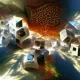 Blissed Out on Echo Cubes under the Fractal Sun (Motion MP4 NFT including original ambient score)