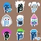 Anti CryptoPunks Family GIF