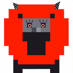 #14.red lion demon