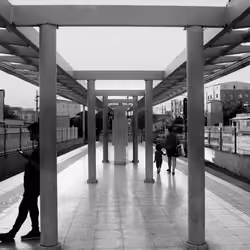 lines and people
