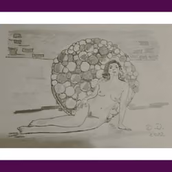 Pencil Drawing 27- Mira
