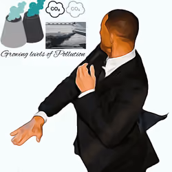 #6 Pollution war - Rare Digital NFT, Will Smith Edition