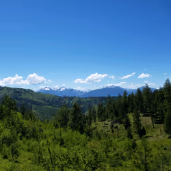 Summer Mountain Range