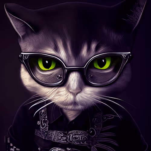 YAKUZA CAT NEKO MAFIA No.098 "MOKUTO"