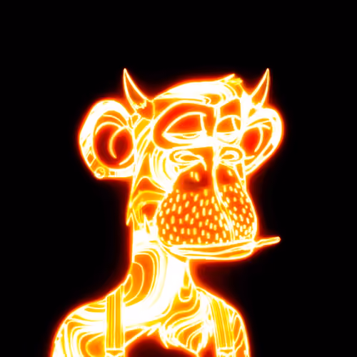 Bored Ape #114 " Volcano Edit"