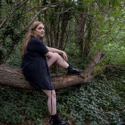 Libby in the woods #0