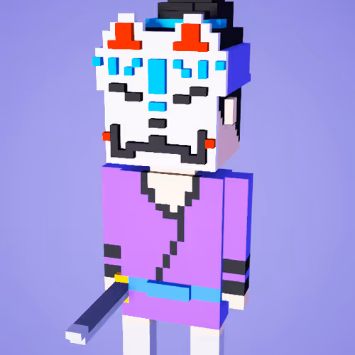 Crypto ninja #003 voxel