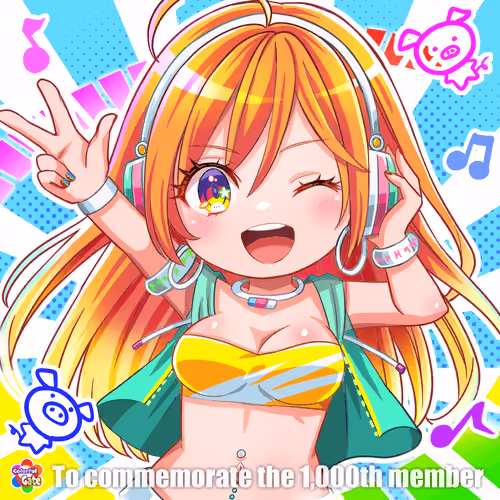 ColorfulGate #001(Commemorating 1000th member)