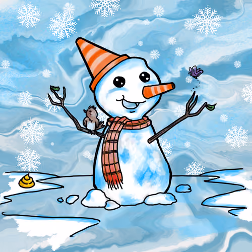 Frosty the Cone Man