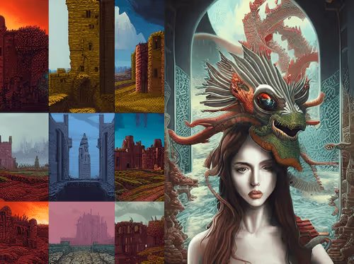 시각화된 부동의 고대 요새[要塞] 포함 Include Visualized immovable Ancient fort IIIIIII XNLKX A.I DRAW OS