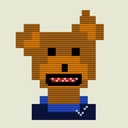 Pixel Crypto Bear #0047